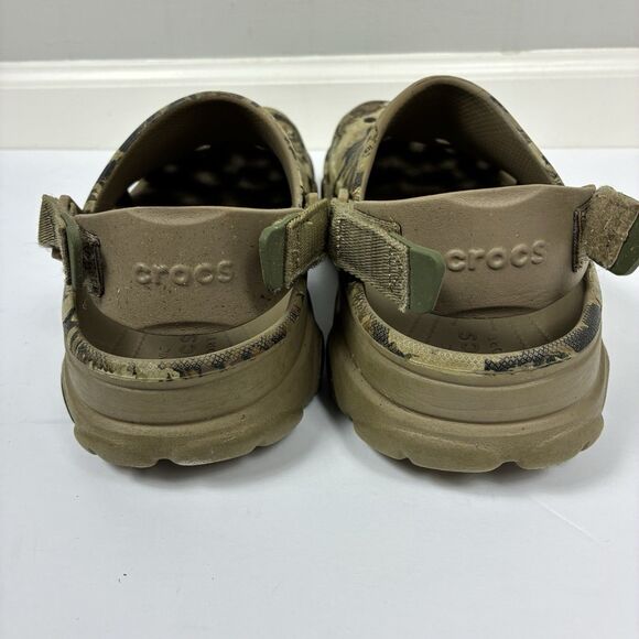 Crocs Camo Clogs Men’s 11 Veil Camo Beach Camping Outdoors Water Shoes main image 4